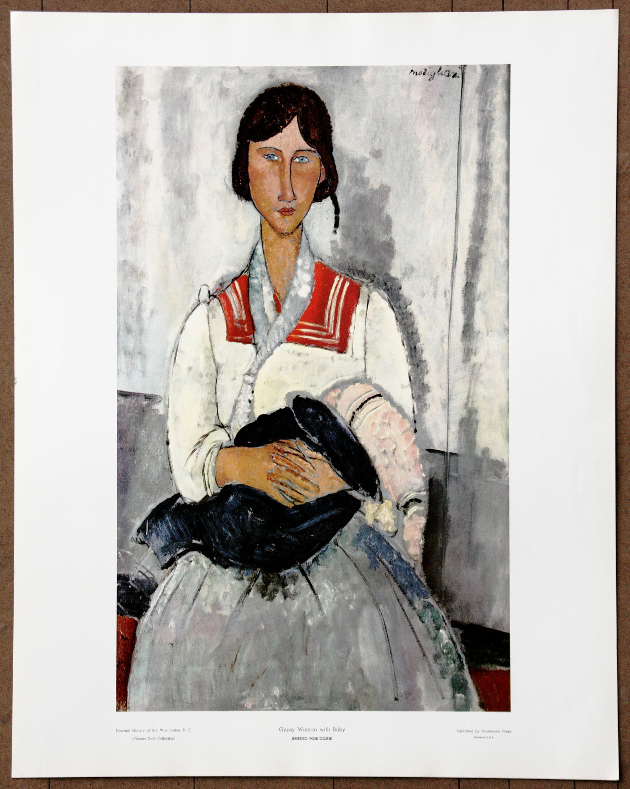 モディリアーニ　リトグラフ　GYPSY WOMAN WITH A BABY Gitaneaubebe-1_1200x1200.png?v
